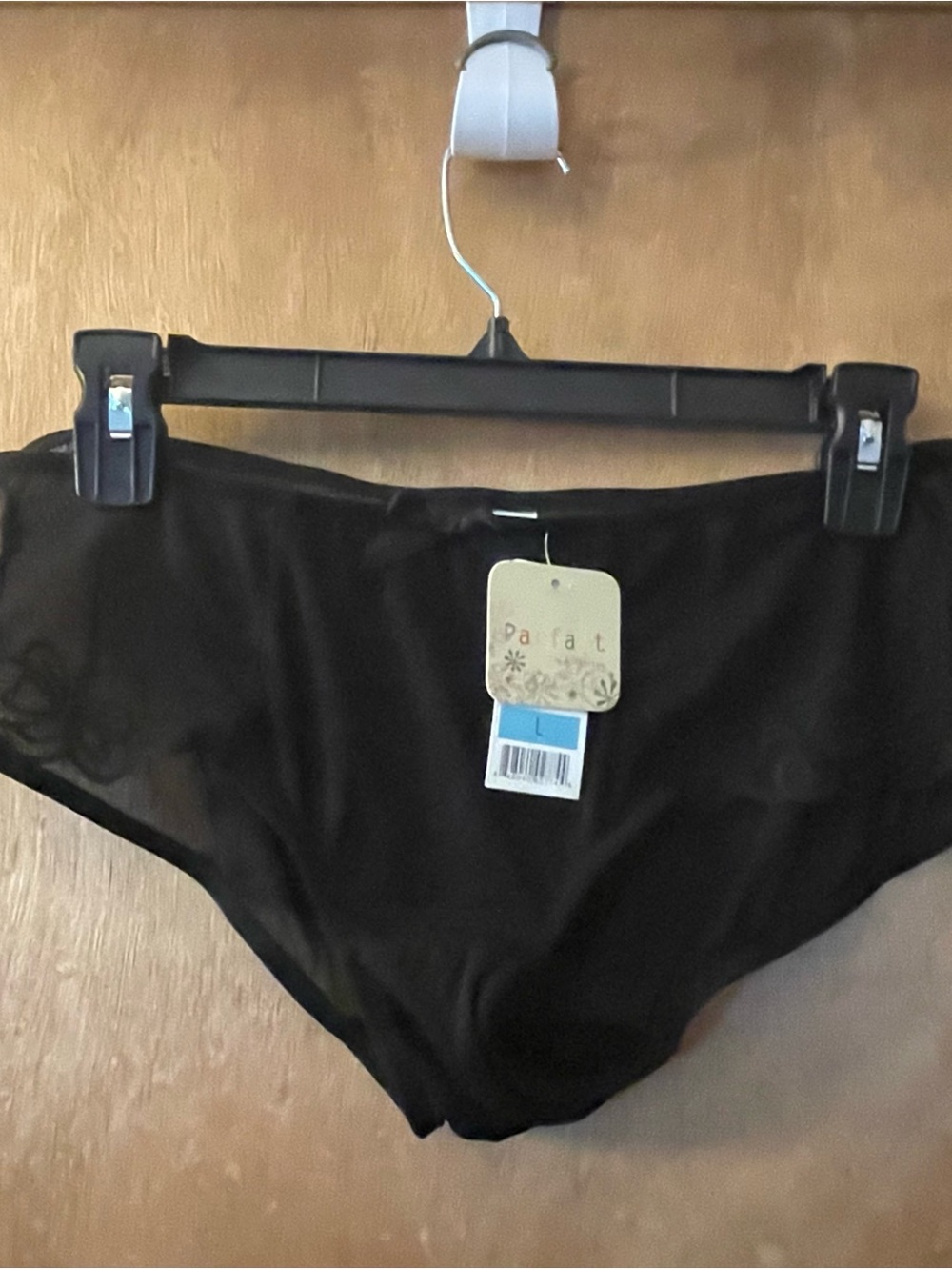 Parfait Women’s Black Seamless Brief Panty - L